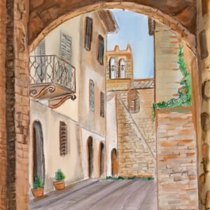 Alley way    (Limited Edition  26cm x 30 cm)