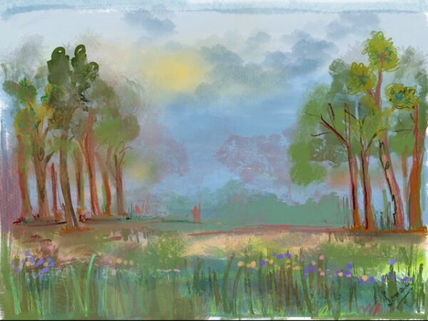 Enchanted dreamy forest    (Limited Edition  26cm x 30 cm)