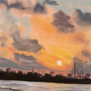 A new day begins in color    (Limited Edition  26cm x 30 cm)
