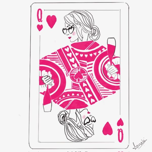 Pink of Hearts   (Limited Edition  26cm x 30 cm)