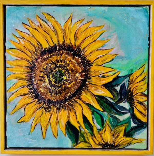 Golden Harmony ( Framed 20cmx 20cm)