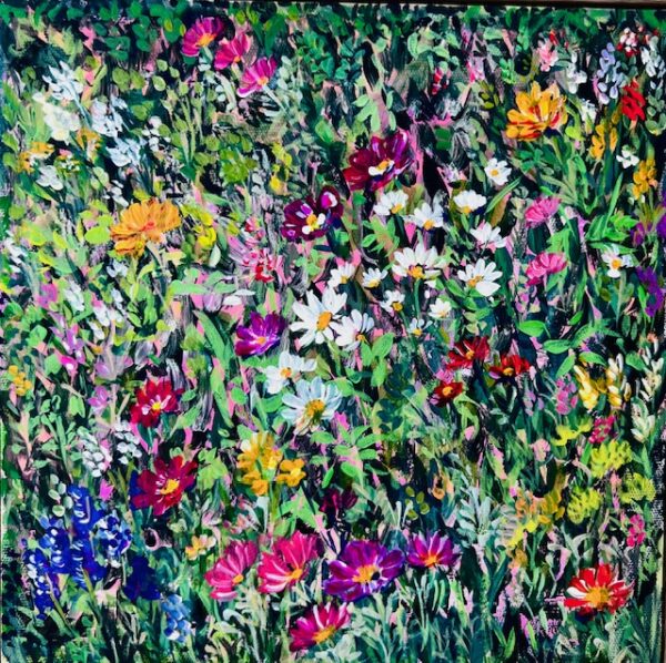 Whispers of Medow ( Framed 20cm x 20 cm )