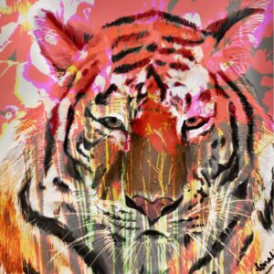 Fierce Elegance Print available 30cm x 30 cm