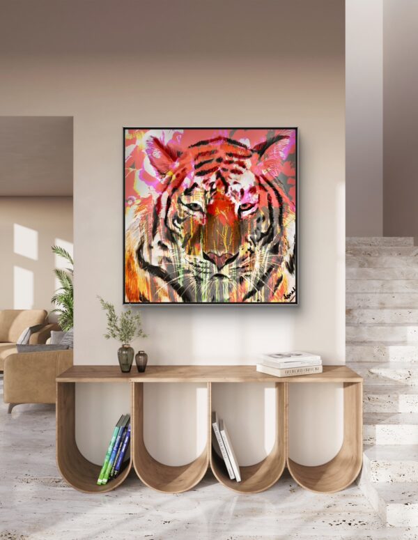 Fierce Elegance Print available 30cm x 30 cm - Image 3